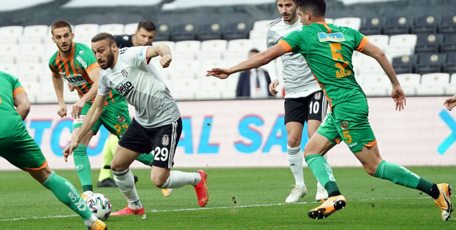 Beşiktaş - Alanyaspor maçından kareler