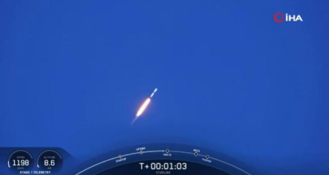 SpaceX, 60 adet Starlink uydusunu daha yörüngeye başarılı şekilde yolladı