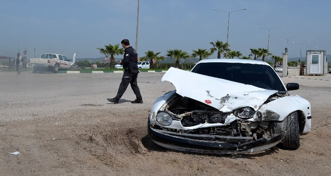 Osmaniye’de anne ve bebeği kazada yaralandı