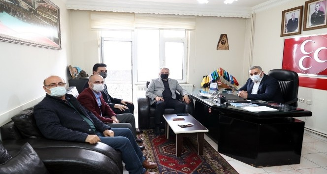Belediye Başkanı Savran, MHP ve BBP’yi ziyaret etti
