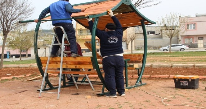Parklar yaz aylarına hazırlanıyor