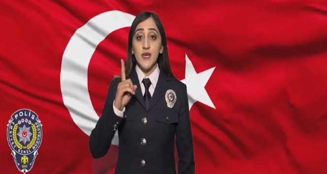 Yozgat Emniyetinden işitme engellilere özel klip