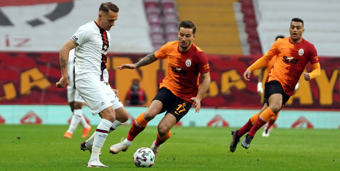 Galatasaray - Fatih Karagümrük maçından kareler