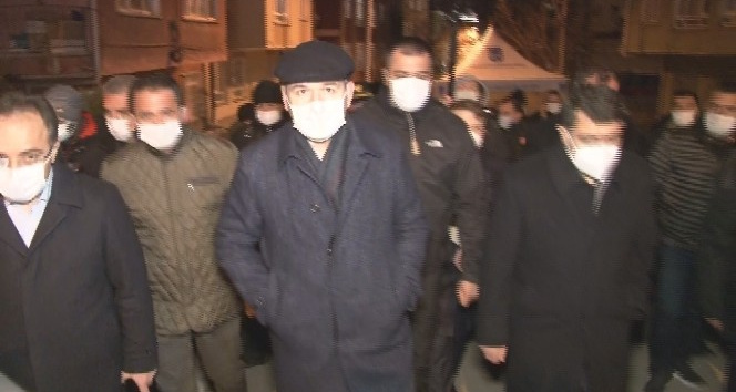 Bakan Soylu ve Vali Şahin Ankara’da Açelya apartmanı yıkım çalışmalarını inceledi