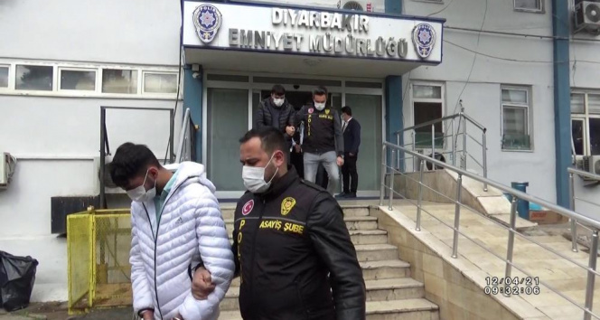 Diyarbakır’da 400 bin liralık hırsızlık olaylarına katılan 14 şüpheli yakalandı