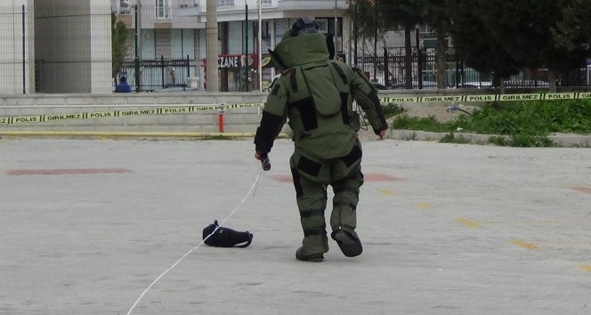 Burdur’da gerçeği aratmayan bomba imha tatbikatı
