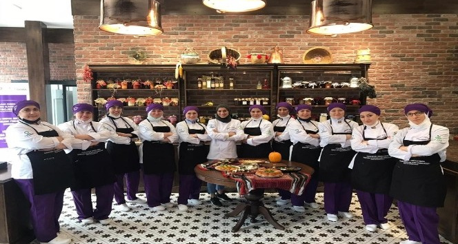 Ordu’da kadınlara yöresel lezzet kursu