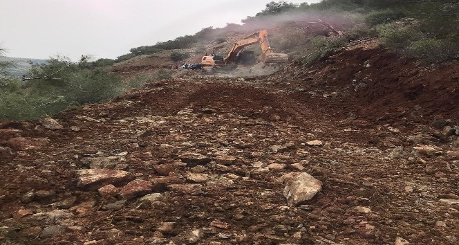 Orman yolları yapılmaya başlandı