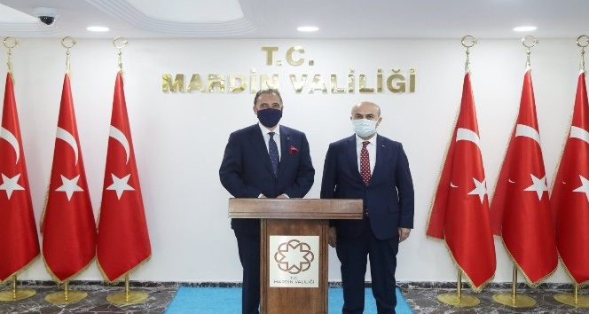 Cezayir’in Ankara Büyükelçisi’nden Vali Demirtaş’a ziyaret