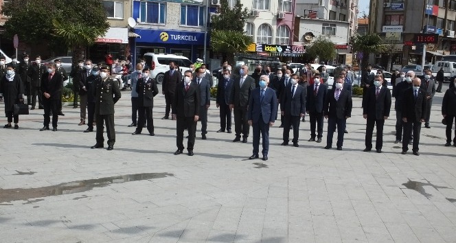 Atatürk’ün Burhaniye’ye gelişinin 87.yılı törenlerle kutlandı