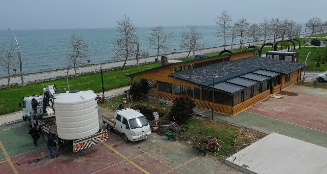Ordu’da kuraklığa karşı yağmur suyu hasadı başladı