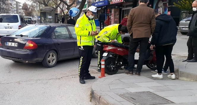 Kırıkkale’de motosiklet kazası: 1 yaralı