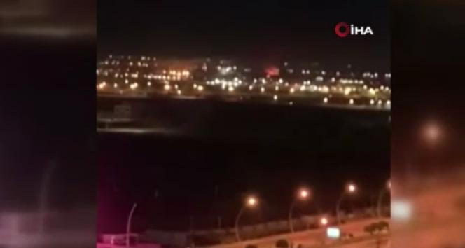 Erbil Uluslararası Havalimanı&#039;na roketli saldırı