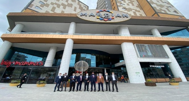 Cezayir’in Ankara Büyükelçisi Mourad Adjabi Mardian Mall Alışveriş Merkezi yönetimini ziyaret etti