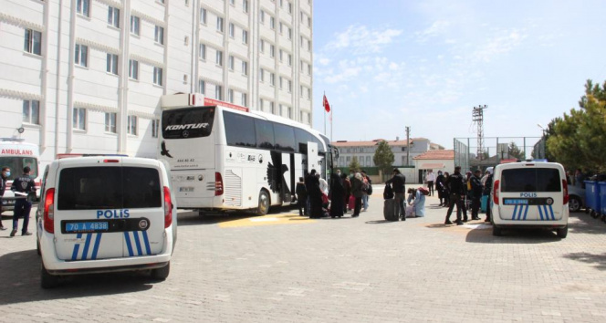 Testi pozitif çıkan yolcunun bulunduğu otobüsteki 47 kişi karantinaya alındı