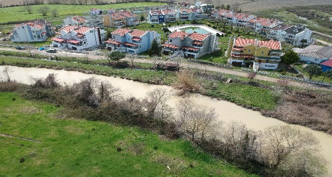 Sinop’ta yağmur karları eritti, taşkın riski yaşandı
