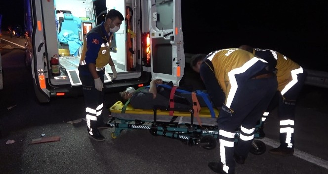 Kırıkkale’de kamyon ile kamyonet çarpıştı: 1 ölü, 4 yaralı