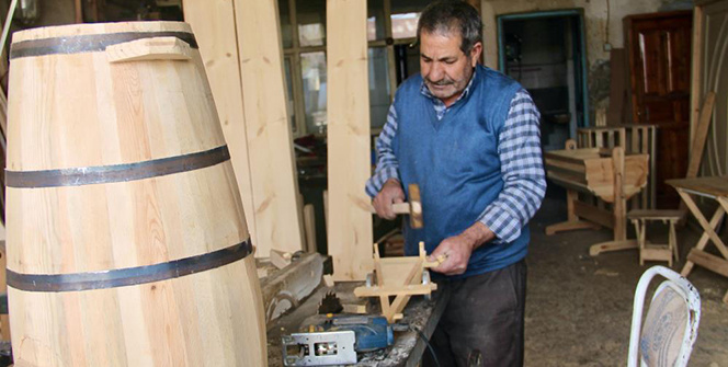 Usta ellerde üretilen ‘Yayıklar’ Türkiye’nin dört bir yanından talep görüyor