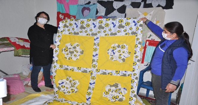 Kiraladıkları evi atölyeye çeviren kadınlar hem işçi hem patron oldu