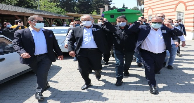 Fatih Terim ve Mehmet Ağar, İlhan Demirdal’ın tabutunu omuzladı