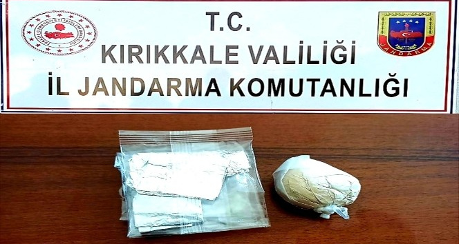 Kırıkkale’de 40 gram eroin ele geçirildi