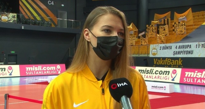 (Özel haber) Meliha İsmailoğlu: "Şampiyonluktan sonra CEV Şampiyonlar Ligi’ne çok daha motiveyiz"