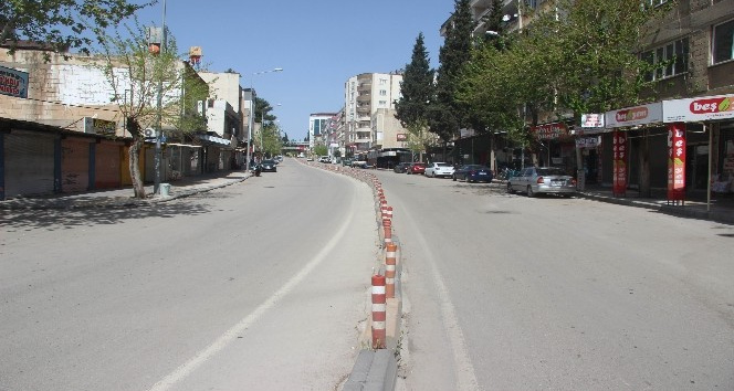Sınır kenti Kilis’te kısıtlama sessizliği