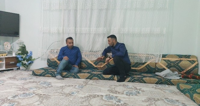 TÜGŞAV Şırnak Şube Başkanı şehit ailesi ile iftar açtı