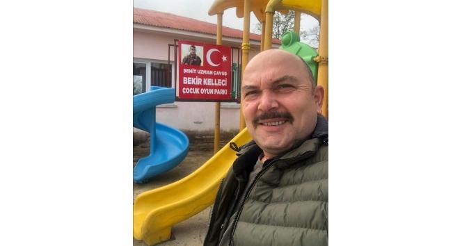 Şehidin ismi parkta yaşayacak