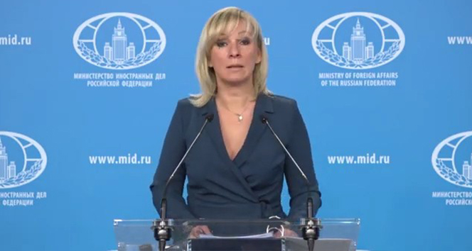 Mariya Zaharova: 'İngiliz nakliye uçakları Ukrayna'ya silah sevkiyatı yapıyor'