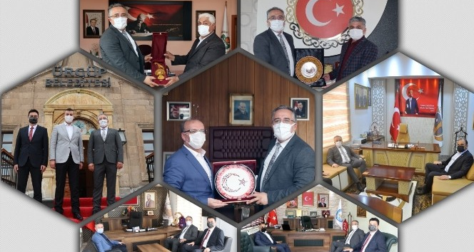 Savran, ilçe ve belde belediye başkanlarını ziyaret etti