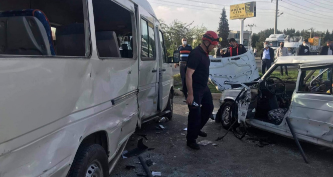 Kahramanmaraş’ta trafik kazası: 1 ölü, 1 yaralı