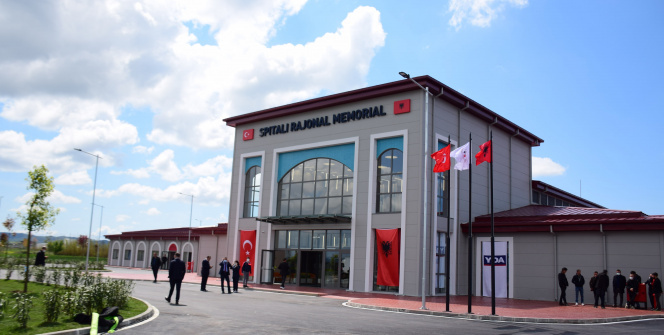 Türkiye-Arnavutluk Fier Dostluk Hastanesi açıldı