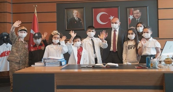 Yalova Altınova’da çocuklar şehri yönetti