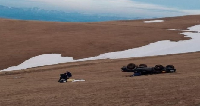 Giresun’da otomobil uçuruma yuvarlandı: 1 ölü, 3 yaralı
