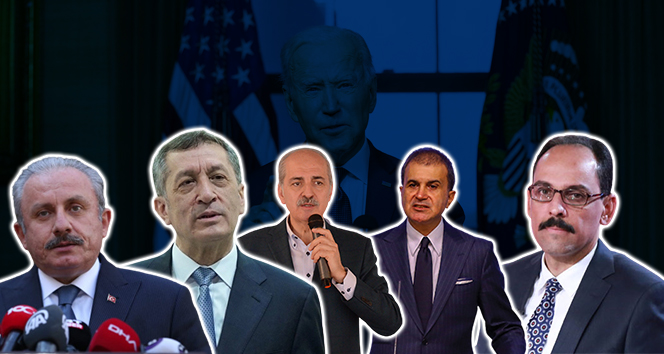 ABD Başkanı Joe Biden&#039;a Türkiye&#039;den tepkiler