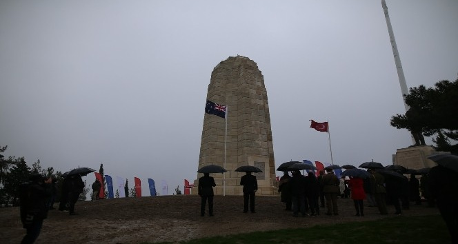 Yeni Zelanda Anıtı’nda anma töreni