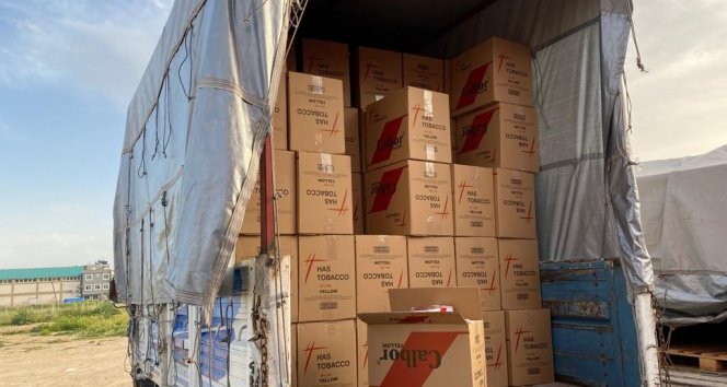 Adana'da 7 milyon 360 bin kaçak makaron ele geçirildi