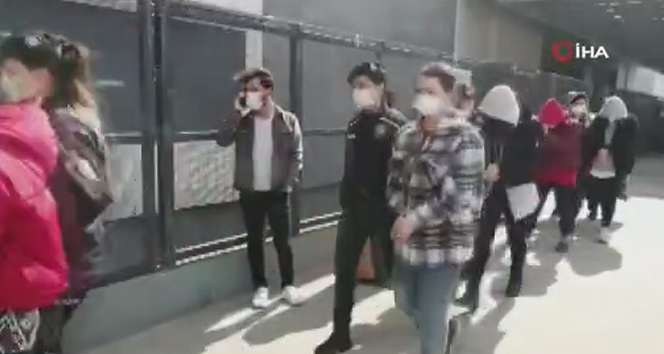 ‘Thodex’ şüphelileri sağlık kontrolü için hastanede