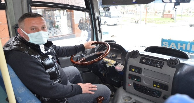 Dolmuş şoförleri pandemiden etkilendi