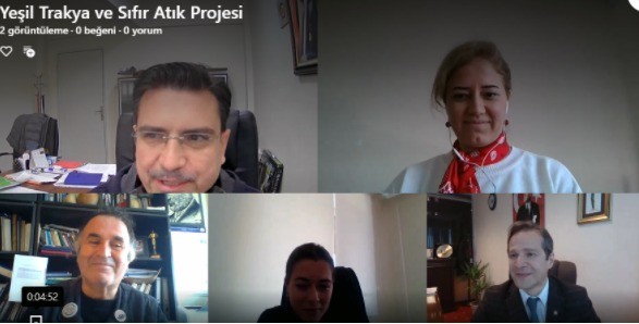 “Yeşil Trakya ve sıfır atık projesi” konulu seminer gerçekleştirildi