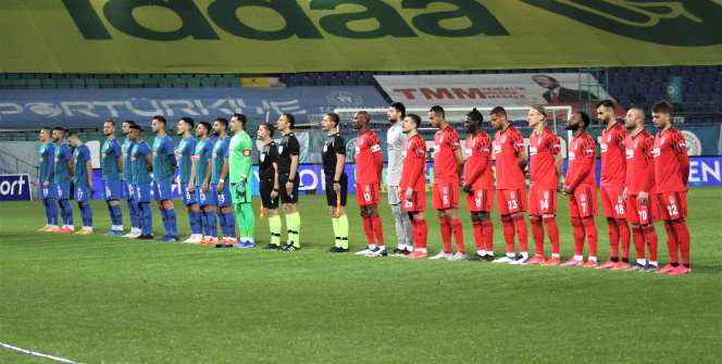 Rizespor - Beşiktaş maçından kareler