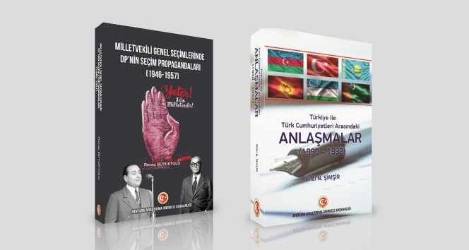 Atatürk Araştırma Merkezi Başkanlığı iki yeni eser yayınladı