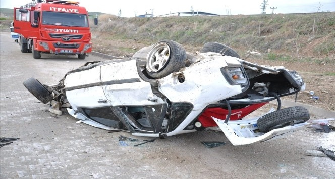 Yerköy’de Trafik Kazası; 2 Yaralı