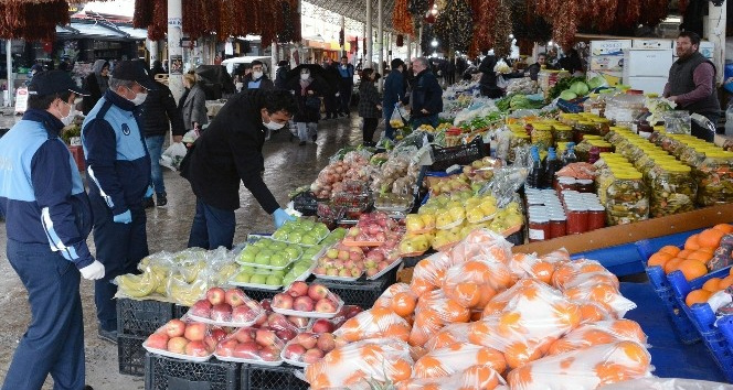 Halk pazarı Cumartesi günleri açık