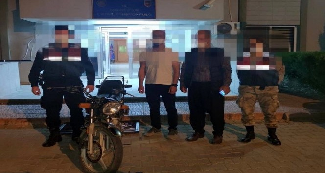 Suçüstü yakalanan motosiklet hırsızı tutuklandı