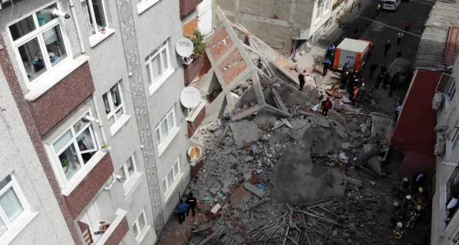Zeytinburnu&#039;nda çöken binanın bulunduğu sokakta norma şartlarda semt pazarı kurulduğu ortaya çıktı
