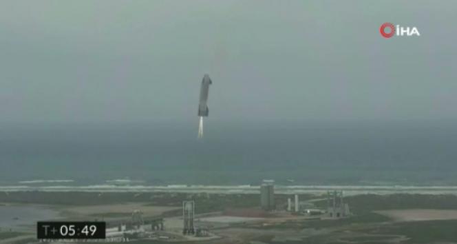SpaceX&#039;in uzay mekiği Starship&#039;in prototipi 5. denemede başarılı şekilde yere indi