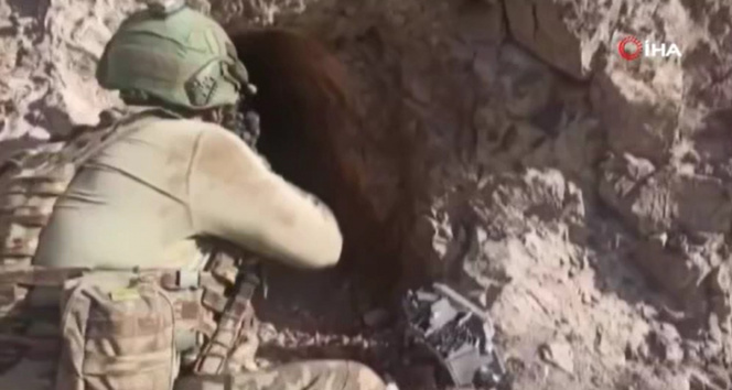 Irak’ın kuzeyindeki Pençe Kaplan operasyon bölgesinde tespit edilen 2 PKK’lı terörist etkisiz hale getirildi.