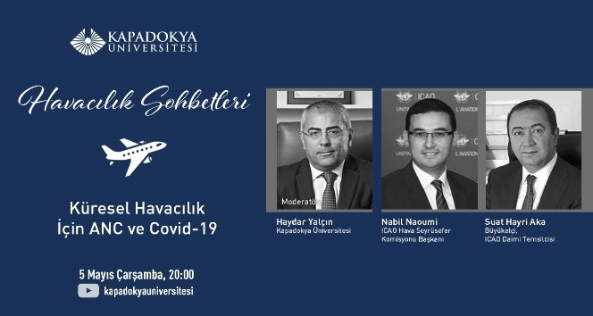 Kapadokya Üniversitesinde küresel havacılık için Kovid-19 konuşuldu